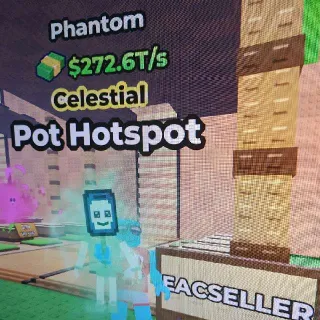 Pot Hotspot 272.6T/s (Max Lvl) - Kick A Lucky Block
