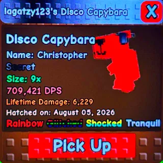 DISCO CAPYBARA (709,421DPS) - Capybaras vs Plants