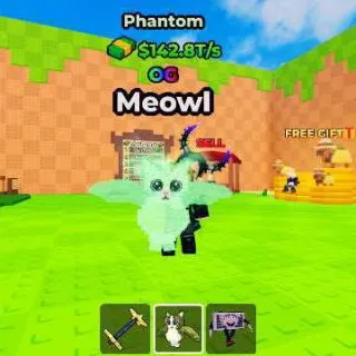 PHANTOM Meowl 142.8T/s - Kick A Lucky Block