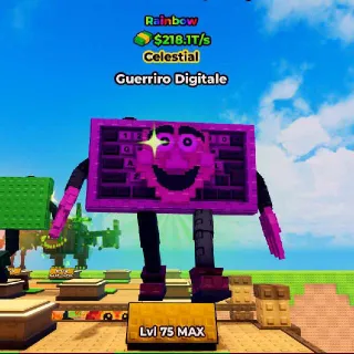 RAINBOW Guerriro Digitale 218.1T/s - Kick A Lucky Block