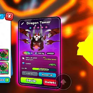 DRAGON TAMER (GEM) - TAP SIMULATOR REBORN