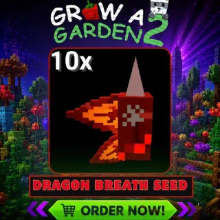 10x DRAGON BREATH - GROW A GARDEN 2