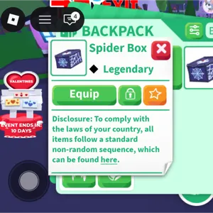 spider box