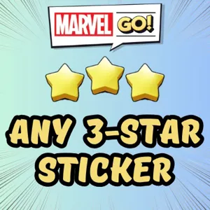 PICK ANY 3 STAR STICKER