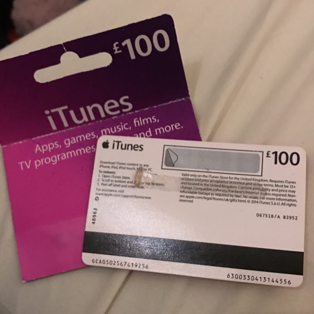 Itunes U K 100 Gift Voucher Code 100 120 Itunes Gift Cards Gameflip - roblox 100$ gift card 100 codes