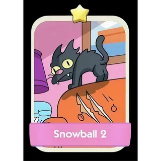 Snowball 2 1⭐ Monopoly Go Sticker