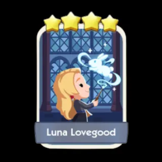 Luna Lovegood 4⭐ Monopoly Go Sticker