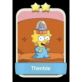 Thimble 2⭐ Monopoly Go Sticker