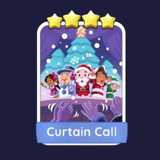 Curtain Call 4⭐ Monopoly Go Sticker