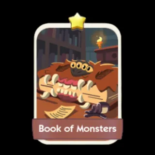 Book of Monsters 1⭐ Monopoly Go Sticker
