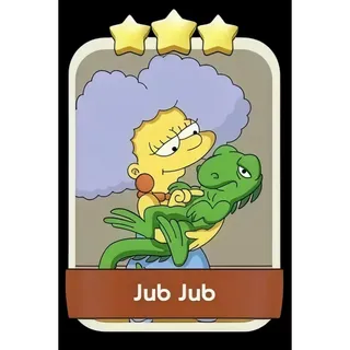 Jub Jub 3⭐ Monopoly Go Sticker