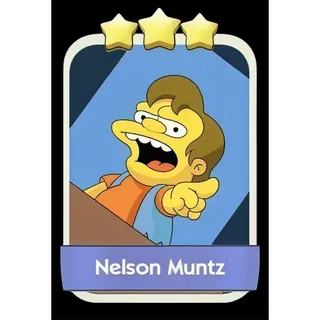 Nelson Muntz 3⭐ Monopoly Go Sticker
