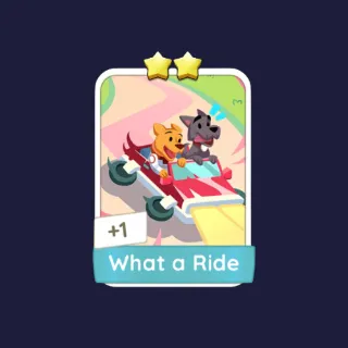 What A Ride 2⭐ Monopoly Go Sticker