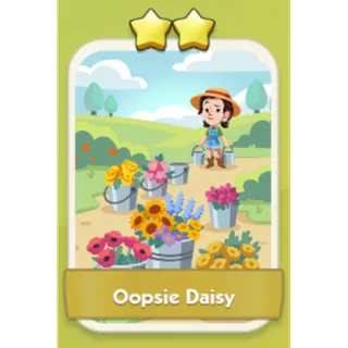 Oopsie Daisy 2⭐ Monopoly Go Sticker Set 7
