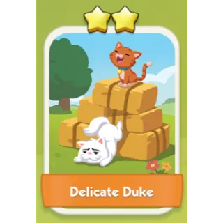 Delicate Duke 2⭐ Monopoly Go Sticker Set 5