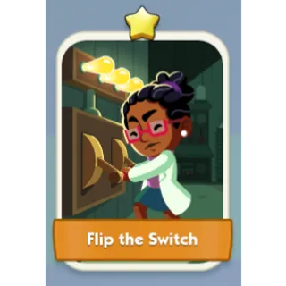 Flip the Switch 1⭐ Monopoly Go Sticker Set 4
