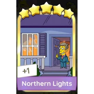 Northern Lights 5⭐ Monopoly Go Gold Sticker Golden Blitz