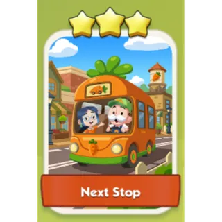 Next Stop 3⭐ Monopoly Go Sticker Set 14