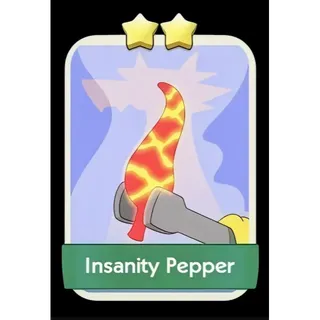 Insanity Pepper 2⭐ Monopoly Go Sticker