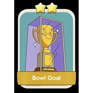 Bowl Goal 2⭐ Monopoly Go Sticker