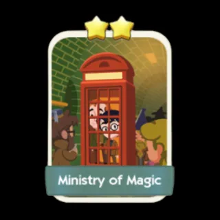 Ministry of Magic 2⭐ Monopoly Go Sticker