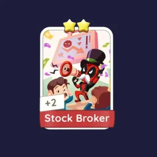 Stock Broker 2⭐ Monopoly Go Sticker