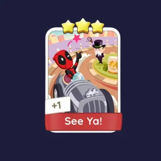 See Ya! 3⭐ Monopoly Go Sticker