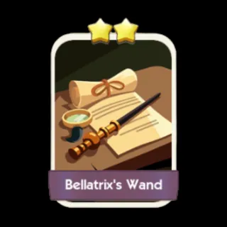 Bellatrix's Wand 2⭐ Monopoly Go Sticker