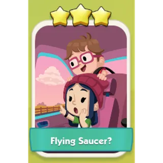 Flying Saucer 3⭐ Monopoly Go Sticker Set 8