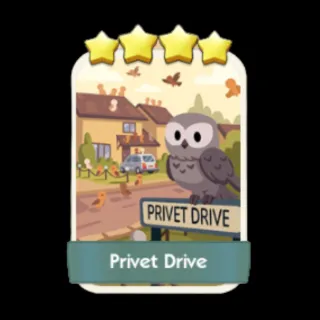 Privet Drive 4⭐ Monopoly Go Sticker