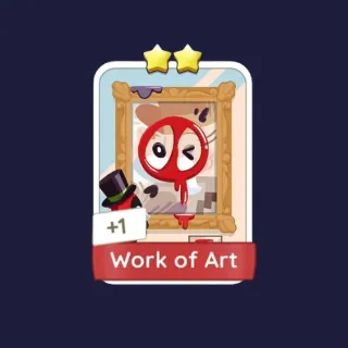 Work of Art 2⭐ Monopoly Go Sticker