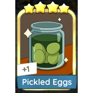 Pickled Eggs 4⭐ Monopoly Go Gold Sticker Golden Blitz