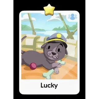 Lucky 1⭐ Monopoly Go Sticker