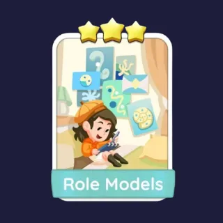 Role Models 3⭐ Monopoly Go Sticker