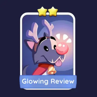 Glowing Review 2⭐ Monopoly Go Sticker