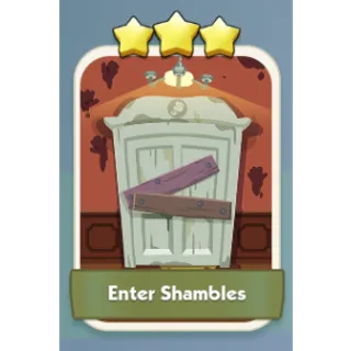 Enter Shambles 3⭐ Monopoly Go Sticker Set 13