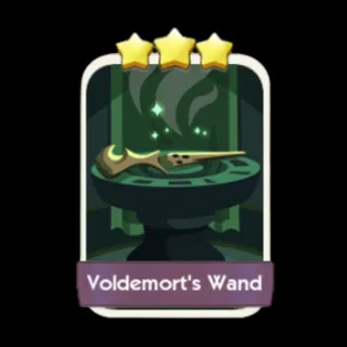 Voldemort's Wand 3⭐ Monopoly Go Sticker