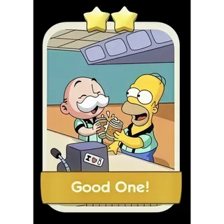 Good One 2⭐ Monopoly Go Sticker