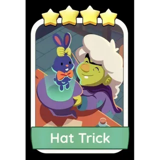 Hat Trick 4⭐ Monopoly Go Sticker Set 15