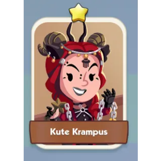 Kute Krampus 1⭐ Monopoly Go Sticker Set 1