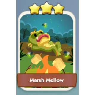 Marsh Mellow 3⭐ Monopoly Go Sticker Set 11