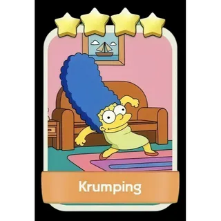 Krumping 4⭐ Monopoly Go Sticker