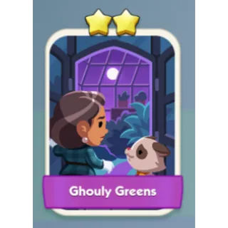 Ghouly Greens 2⭐ Monopoly Go Sticker Set 5
