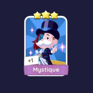 Mystique 3⭐ Monopoly Go Sticker