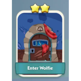 Enter Wolfie 2⭐ Monopoly Go Sticker Set 6