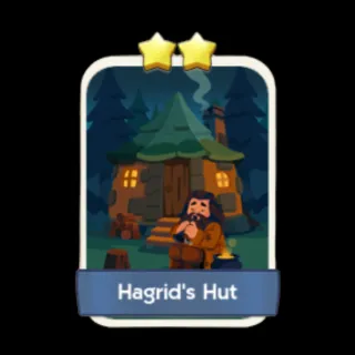 Hagrid's Hut 2⭐ Monopoly Go Sticker