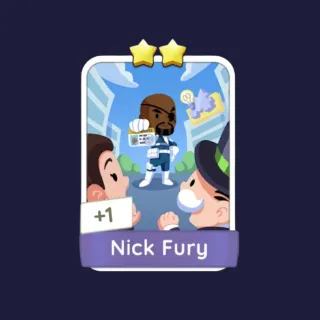 Nick Fury 2⭐ Monopoly Go Sticker