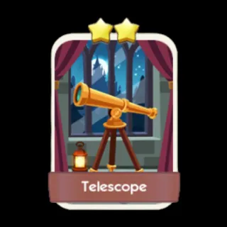 Telescope 2⭐ Monopoly Go Sticker