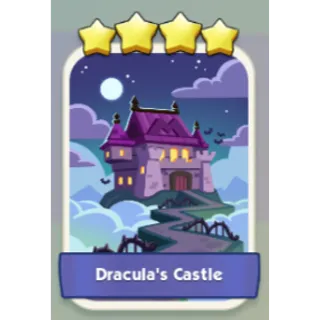 Dracula's Castle 4⭐ Monopoly Go Sticker Set 12