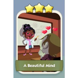 A Beautiful Mind 3⭐ Monopoly Go Sticker Set 13